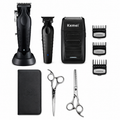 Combo Barber Kemei Inicio Plus