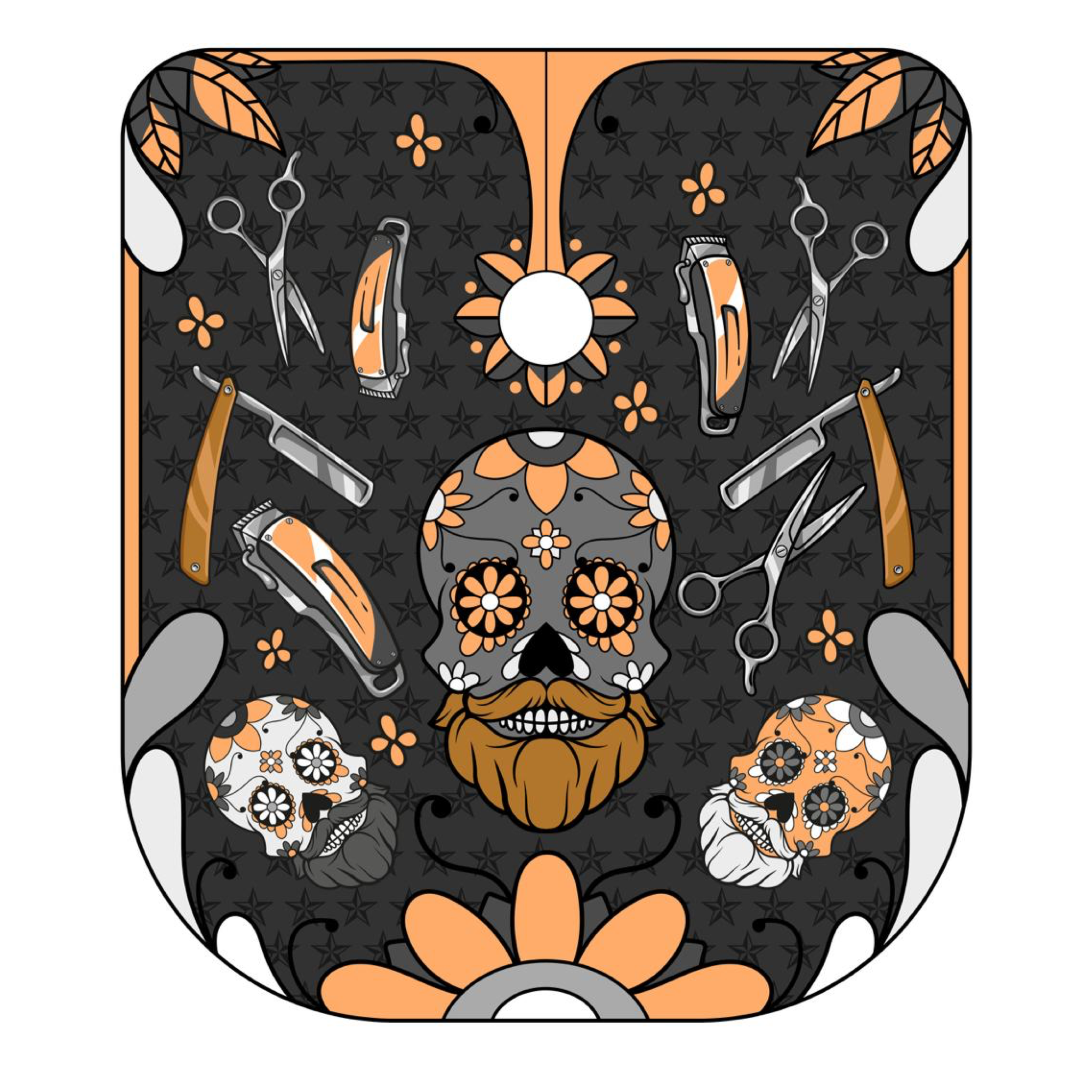 Capa barbería Kalakas