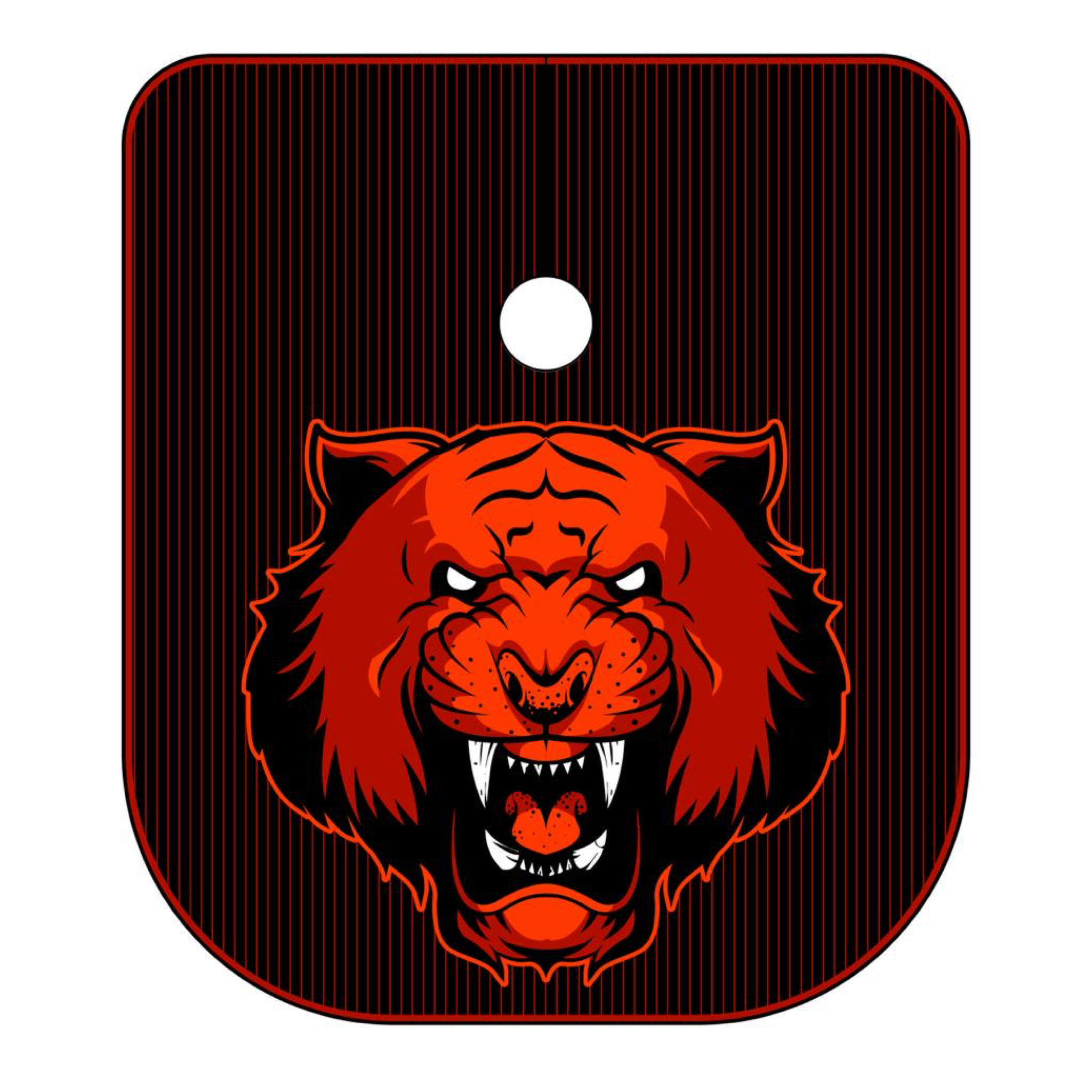 Capa barbería Red Bear