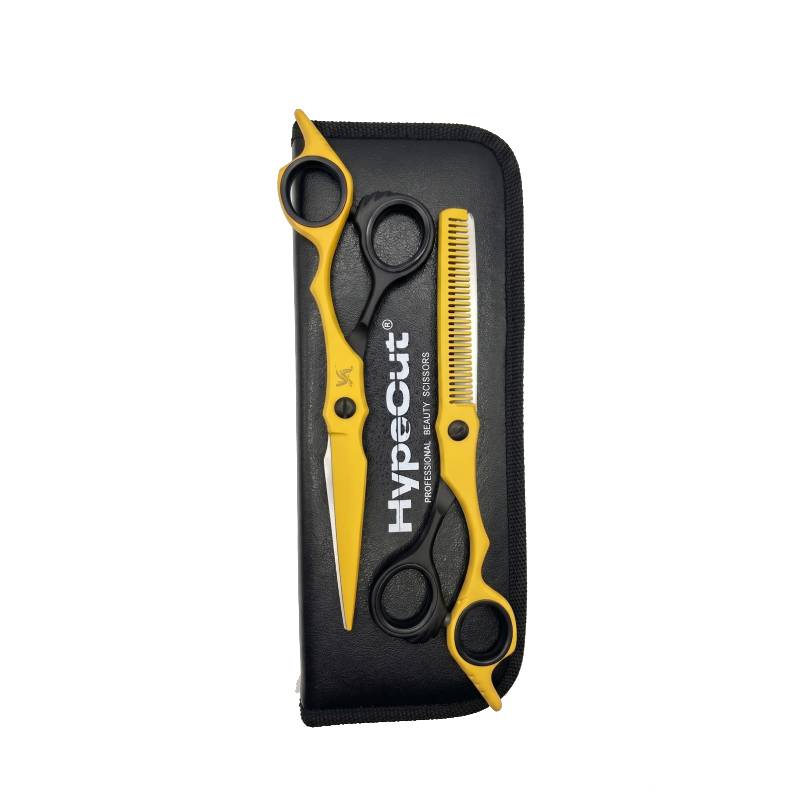 Tijeras HypeCut Black & Yellow 6.5"